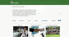 Desktop Screenshot of newmexicoconsortium.org